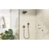 Bateria z mieszaczem do 2 odbiorników, podtynkowa Brąz Szczotkowany DuoTurn Q HANSGROHE 75414140