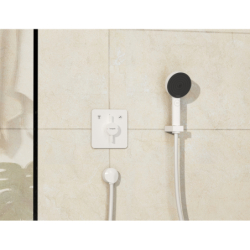 Bateria z mieszaczem do 2 odbiorników, podtynkowa Biały Matowy DuoTurn Q HANSGROHE 75414700