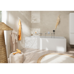 Bateria z mieszaczem do 2 odbiorników, podtynkowa Chrom DuoTurn S HANSGROHE 75418000