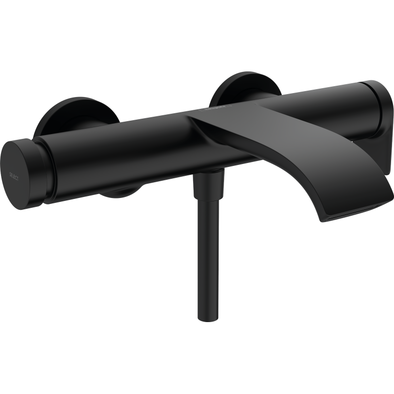 Jednouchwytowa bateria wannowa, natynkowa Czarny Matowy Vivenis HANSGROHE 75420670