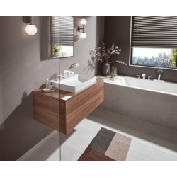 4-otworowa bateria na brzeg wanny, sBox Biały Matowy Vivenis HANSGROHE 75444700