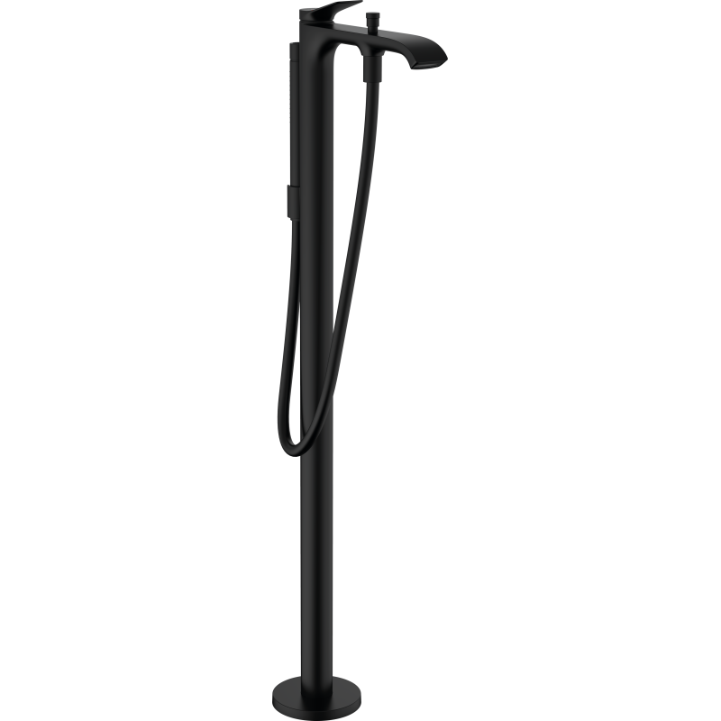 Jednouchwytowa bateria wannowa, wolnostojąca Czarny Matowy Vivenis HANSGROHE 75445670