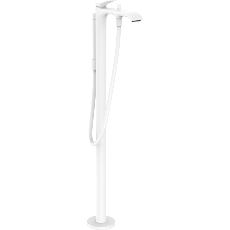 Jednouchwytowa bateria wannowa, wolnostojąca Biały Matowy Vivenis HANSGROHE 75445700