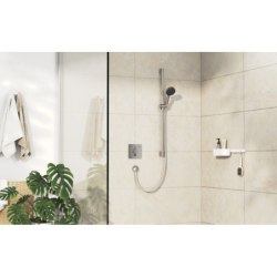 Bateria z mieszaczem do 1 odbiornika, podtynkowa Chrom DuoTurn Q HANSGROHE 75614000