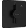 Bateria z mieszaczem do 1 odbiornika, podtynkowa Czarny Matowy DuoTurn Q HANSGROHE 75614670