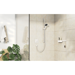 Bateria z mieszaczem do 1 odbiornika, podtynkowa Biały Matowy DuoTurn Q HANSGROHE 75614700