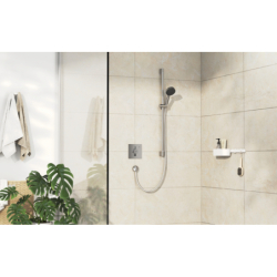 Bateria z mieszaczem do 1 odbiornika, podtynkowa Chrom DuoTurn E HANSGROHE 75617000