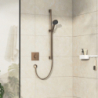 Bateria z mieszaczem do 1 odbiornika, podtynkowa Brąz Szczotkowany DuoTurn E HANSGROHE 75617140