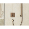 Bateria z mieszaczem do 1 odbiornika, podtynkowa Brąz Szczotkowany DuoTurn E HANSGROHE 75617140