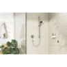 Bateria z mieszaczem do 1 odbiornika, podtynkowa Chrom DuoTurn S HANSGROHE 75618000