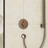 Bateria z mieszaczem do 1 odbiornika, podtynkowa Brąz Szczotkowany DuoTurn S HANSGROHE 75618140