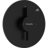 Bateria z mieszaczem do 1 odbiornika, podtynkowa Czarny Matowy DuoTurn S HANSGROHE 75618670