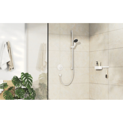Bateria z mieszaczem do 1 odbiornika, podtynkowa Biały Matowy DuoTurn S HANSGROHE 75618700
