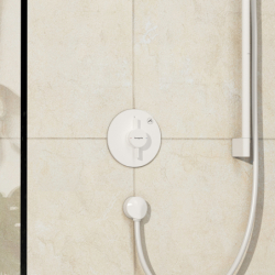 Bateria z mieszaczem do 1 odbiornika, podtynkowa Biały Matowy DuoTurn S HANSGROHE 75618700