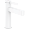 Jednouchwytowa bateria umywalkowa 110 CoolStart z kompletem odpływowym Push-Open Biały Matowy Finoris HANSGROHE 76024700