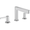 3-otworowa bateria umywalkowa 110 z kompletem odpływowym Push-Open Chrom Finoris HANSGROHE 76033000
