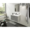 3-otworowa bateria umywalkowa 110 z kompletem odpływowym Push-Open Czarny Matowy Finoris HANSGROHE 76033670