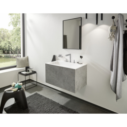 3-otworowa bateria umywalkowa 160 z kompletem odpływowym Push-Open Chrom Finoris HANSGROHE 76034000