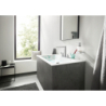 3-otworowa bateria umywalkowa 160 z kompletem odpływowym Push-Open Chrom Finoris HANSGROHE 76034000