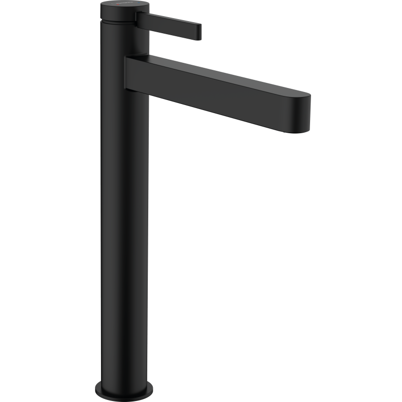 Bateria umywalkowa 260 do umywalek nablatowych z kpl odpływowym Push-Open Czarny Matowy Finoris HANSGROHE 76070670