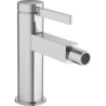 Jednouchwytowa bateria bidetowa z kompletem odpływowym Push-Open Chrom Finoris HANSGROHE 76200000