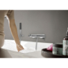 Jednouchwytowa bateria wannowa, natynkowa Chrom Finoris HANSGROHE 76420000
