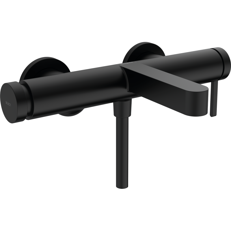 Jednouchwytowa bateria wannowa, natynkowa Czarny Matowy Finoris HANSGROHE 76420670