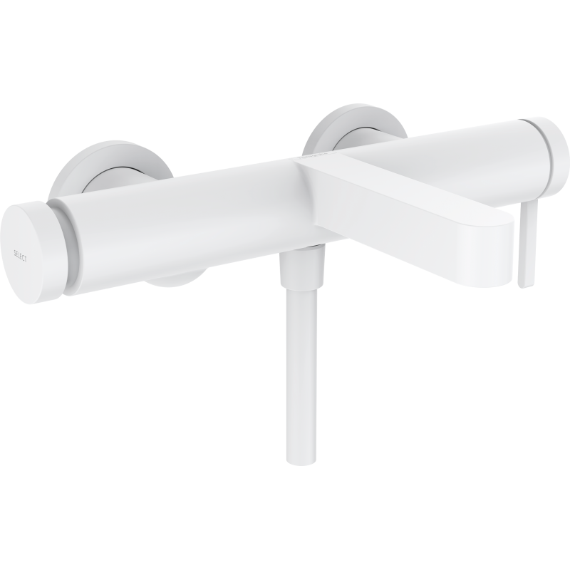 Jednouchwytowa bateria wannowa, natynkowa Biały Matowy Finoris HANSGROHE 76420700