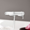 Jednouchwytowa bateria wannowa, natynkowa Biały Matowy Finoris HANSGROHE 76420700