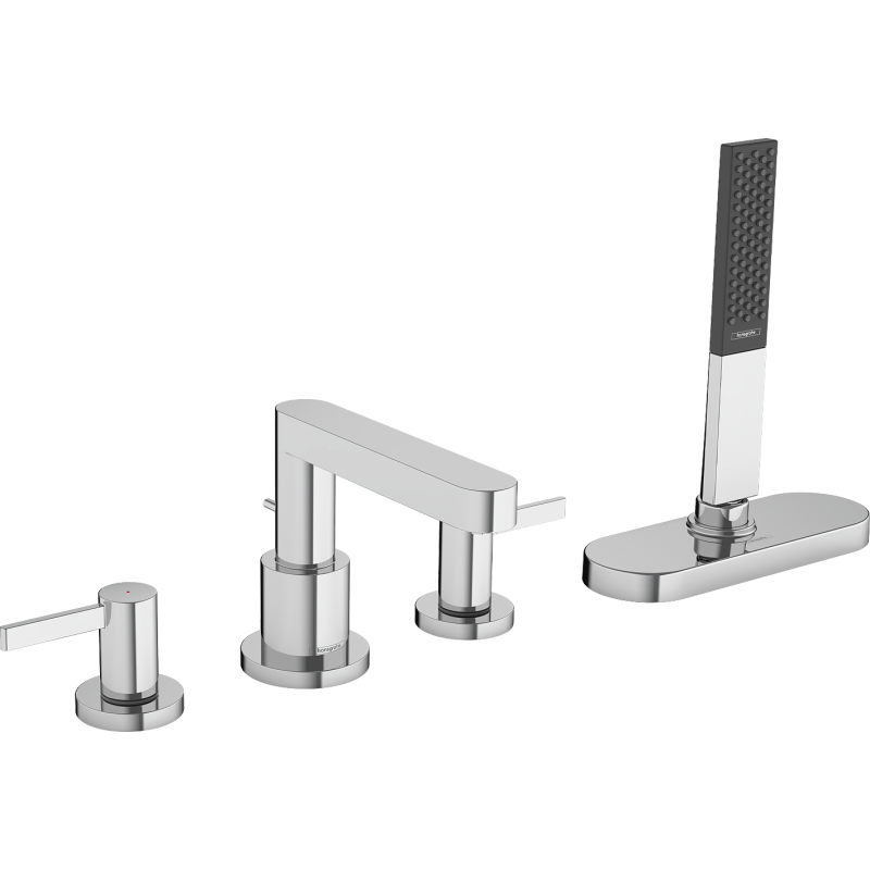 4-otworowa bateria na brzeg wanny, sBox Chrom Finoris HANSGROHE 76444000