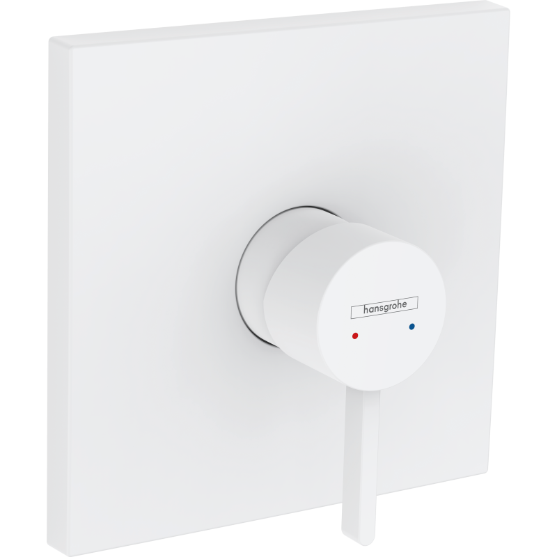 Jednouchwytowa bateria prysznicowa, podtynkowa do iBox universal Biały Matowy Finoris HANSGROHE 76615700