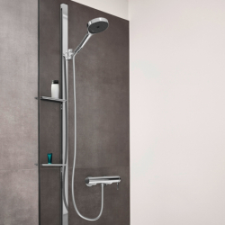 Jednouchwytowa bateria prysznicowa, natynkowa Chrom Finoris HANSGROHE 76620000