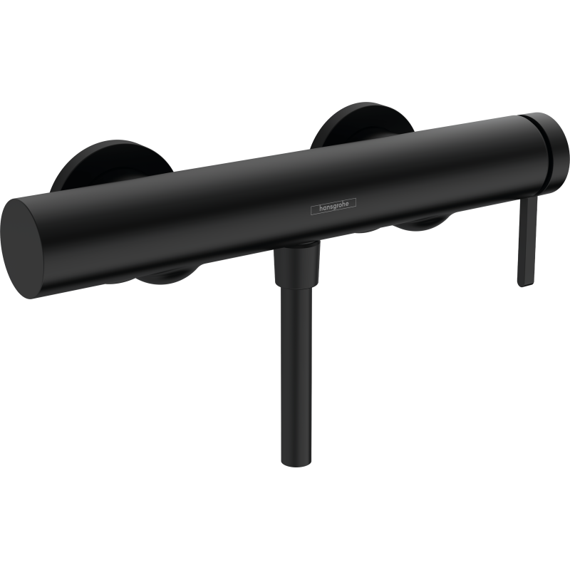 Jednouchwytowa bateria prysznicowa, natynkowa Czarny Matowy Finoris HANSGROHE 76620670