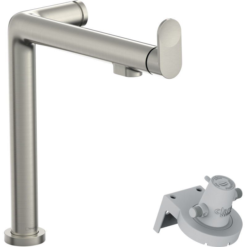 FilterSystem 240 1jet Stal Szlachetna Finish Aqittura M91 HANSGROHE 76804800