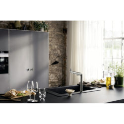 FilterSystem 240 1jet Stal Szlachetna Finish Aqittura M91 HANSGROHE 76804800