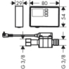 F23 Przepływomierz HANSGROHE 76818000