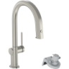 FilterSystem 210 1jet z wyciąganą wylewką, sBox Stal Szlachetna Finish Aqittura M91 HANSGROHE 76826800