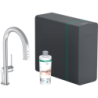 SodaSystem 210, wyciągana wylewka, 1jet, sBox Chrom Aqittura M91 HANSGROHE 76836000
