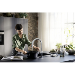 SodaSystem 210, wyciągana wylewka, 1jet, sBox Chrom Aqittura M91 HANSGROHE 76836000