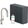 SodaSystem 210, wyciągana wylewka, 1jet, sBox Stal Szlachetna Finish Aqittura M91 HANSGROHE 76836800