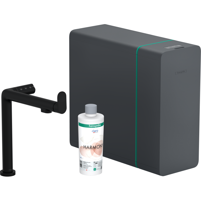 SodaSystem 240, 1jet Czarny Matowy Aqittura M91 HANSGROHE 76837670