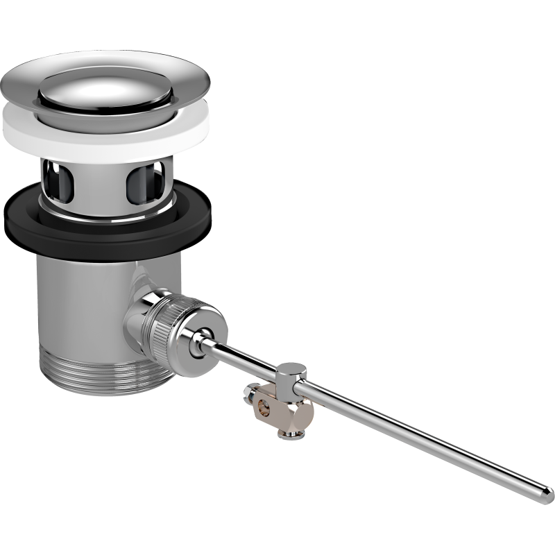 Komplet odpływowy z cięgłem do umywalek i bidetów Chrom HANSGROHE 94139000