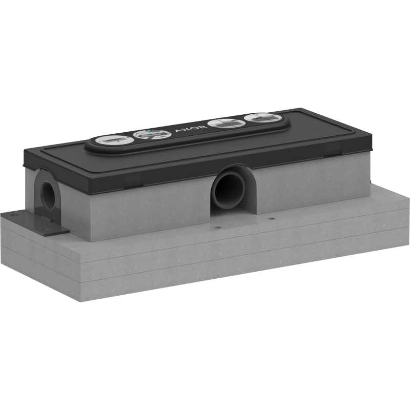 Zestaw podstawowy do odpływu liniowego, montaż niski uBox universal AXOR 1006180