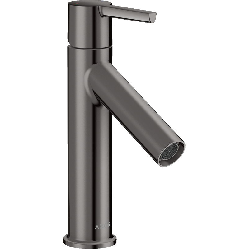 Jednouchwytowa bateria umywalkowa 100 z niezamykanym kompletem odpływowym Czarny Chrom Polerowany Starck AXOR 10003330