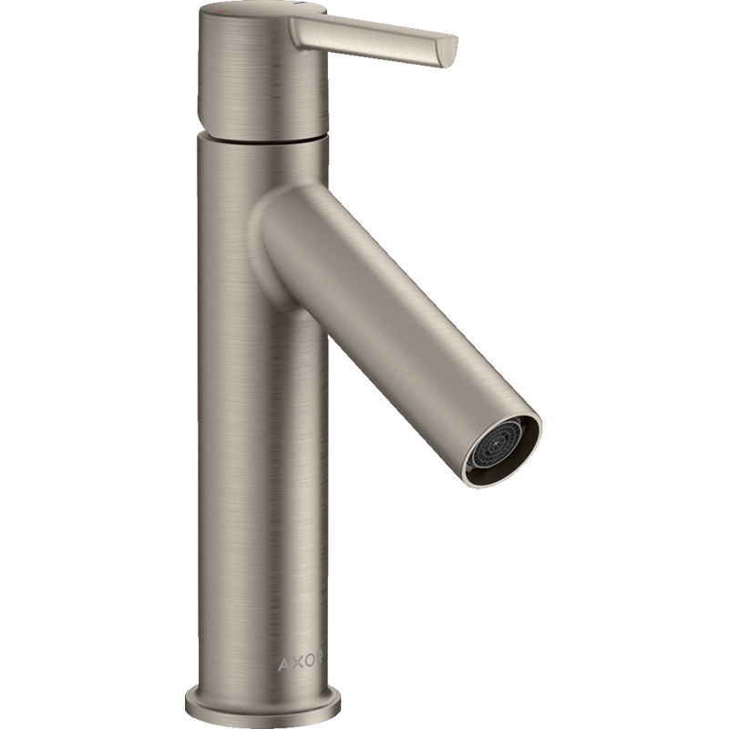 Jednouchwytowa bateria umywalkowa 100 z niezamykanym kompletem odpływowym Stal Szlachetna Optyczna Starck AXOR 10003800