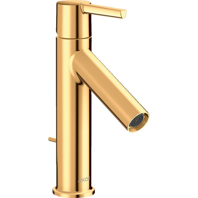 Jednouchwytowa bateria umywalkowa 100 CoolStart z kompletem odpływowym z cięgłem Złoty Optyczny Polerowany Starck AXOR 10007990