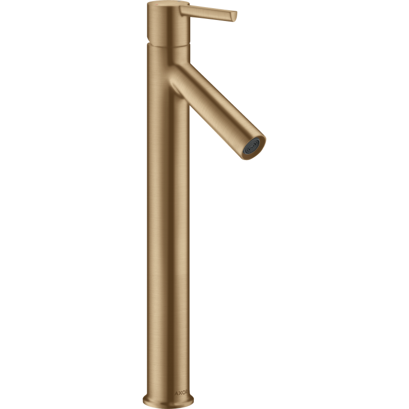 Bateria umywalkowa 250 do umywalek nablatowych z niezamykanym kpl odpływowym Brąz Szczotkowany Starck AXOR 10103140