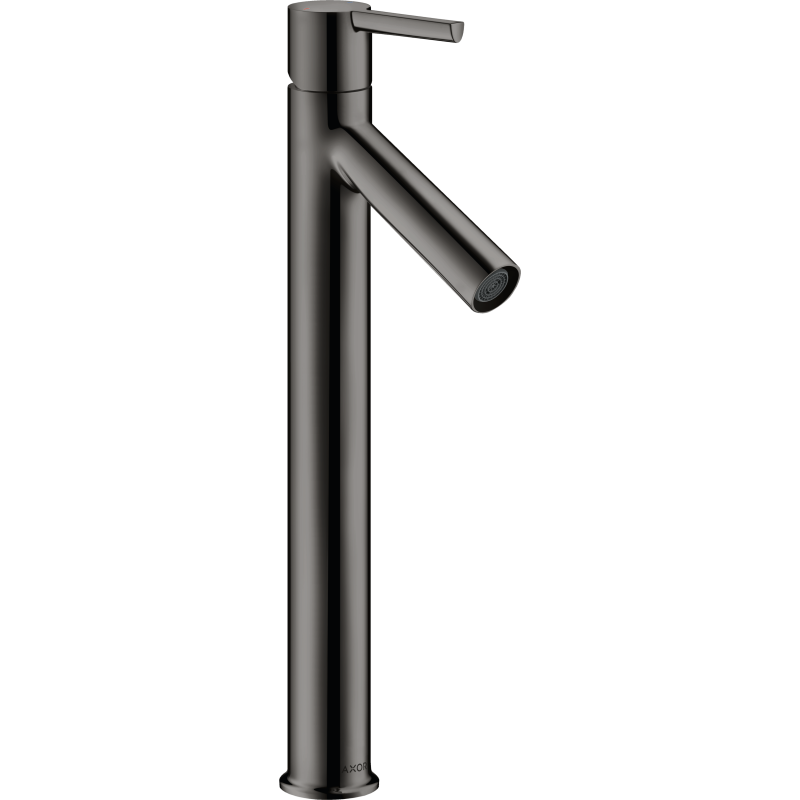 Bateria umywalkowa 250 do umywalek nablatowych z niezamykanym kpl odpływowym Czarny Chrom Polerowany Starck AXOR 10103330