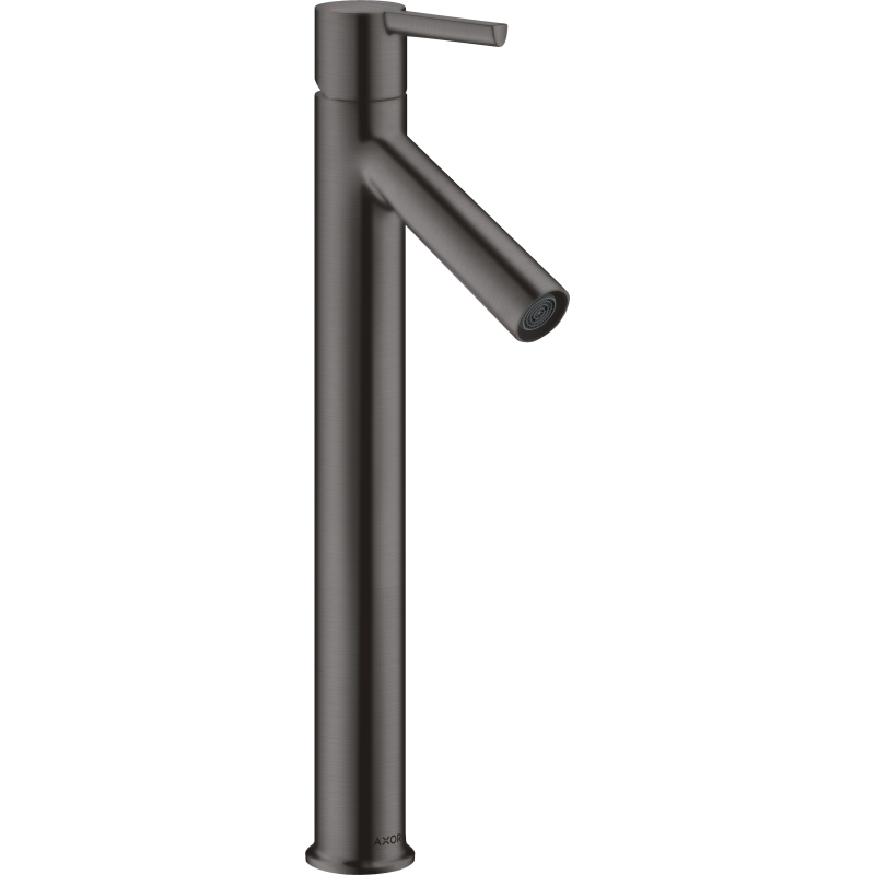 Bateria umywalkowa 250 do umywalek nablatowych z niezamykanym kpl odpływowym Czarny Chrom Szczotkowany Starck AXOR 10103340