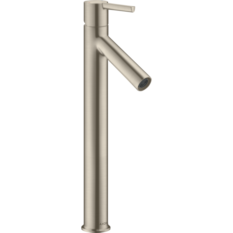 Bateria umywalkowa 250 do umywalek nablatowych z niezamykanym kpl odpływowym Nikiel Szczotkowany Starck AXOR 10103820